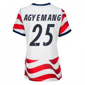 Förenta stater Patrick Agyemang #25 Hemmakläder Dam VM 2026 Kortärmad
